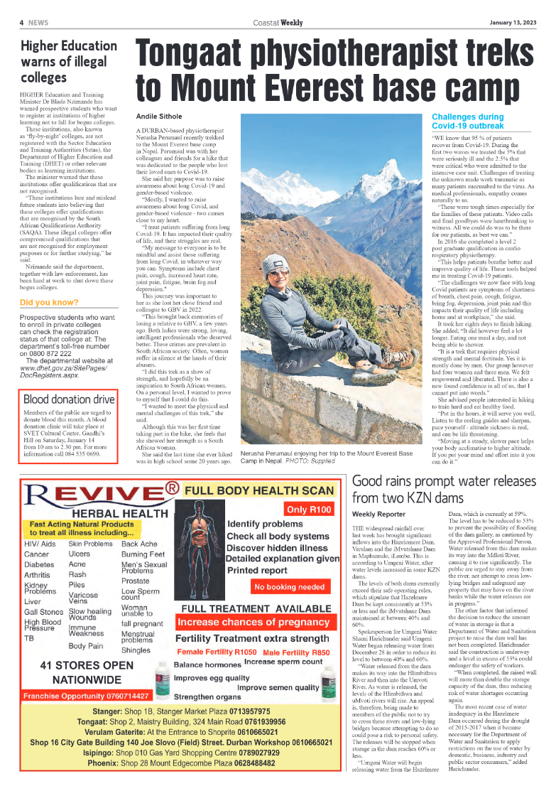 Coastal Weekly 13 January 2023 page 4