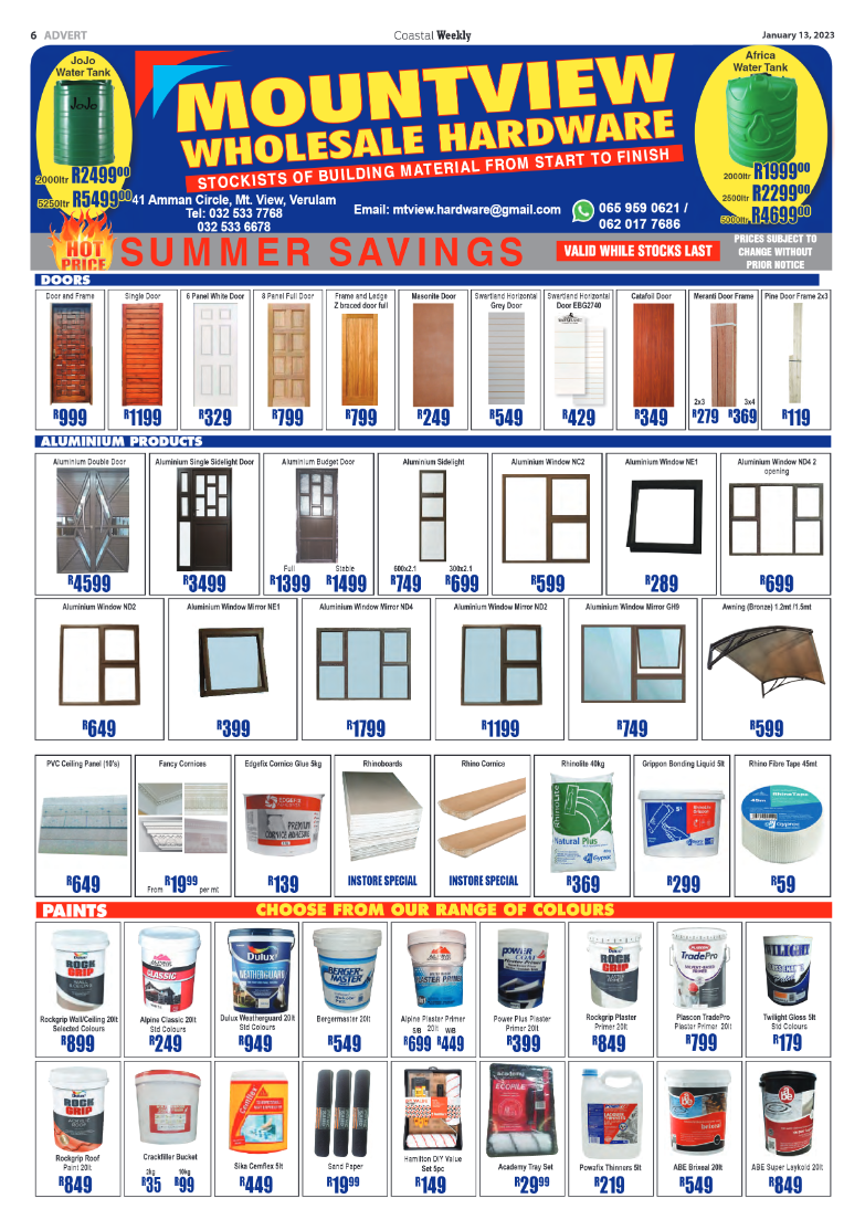 Coastal Weekly 13 January 2023 page 6