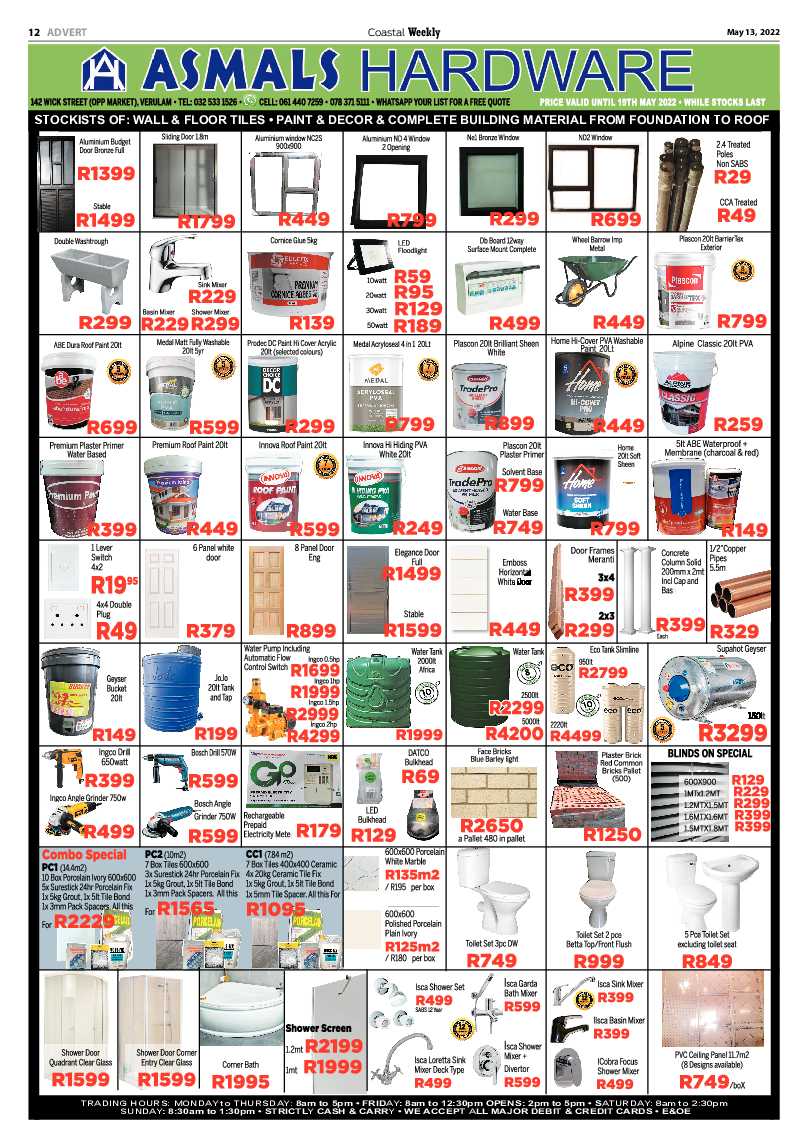 Coastal Weekly 13 May 2022 page 12