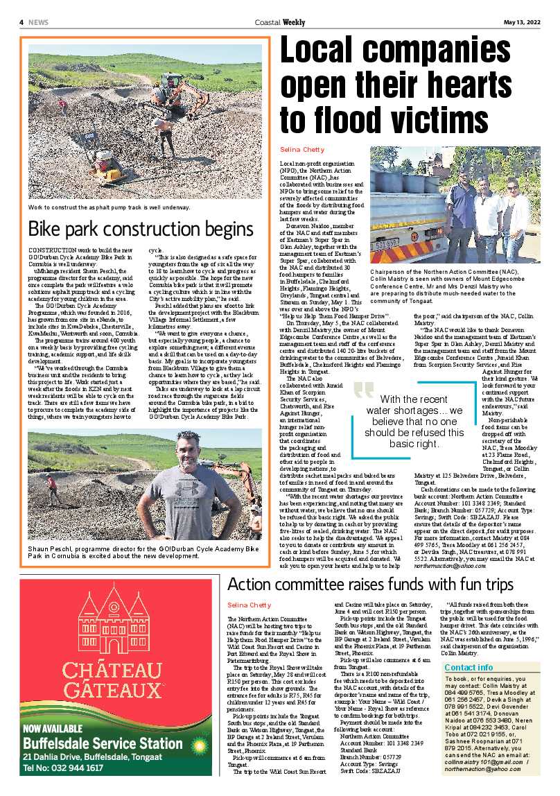 Coastal Weekly 13 May 2022 page 4