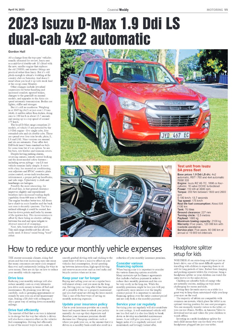 Coastal Weekly 14 April 2023 page 11
