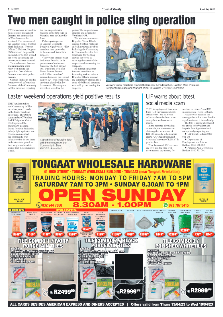 Coastal Weekly 14 April 2023 page 2