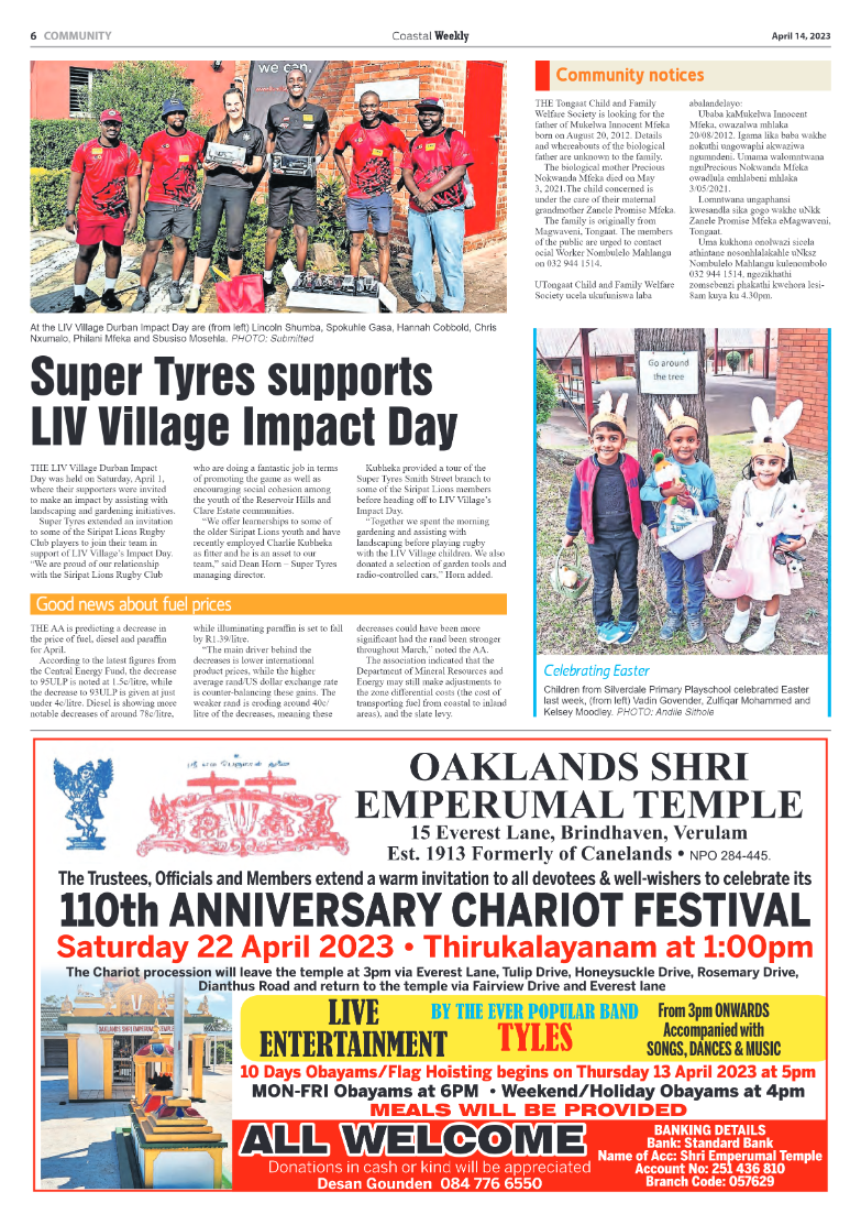 Coastal Weekly 14 April 2023 page 6