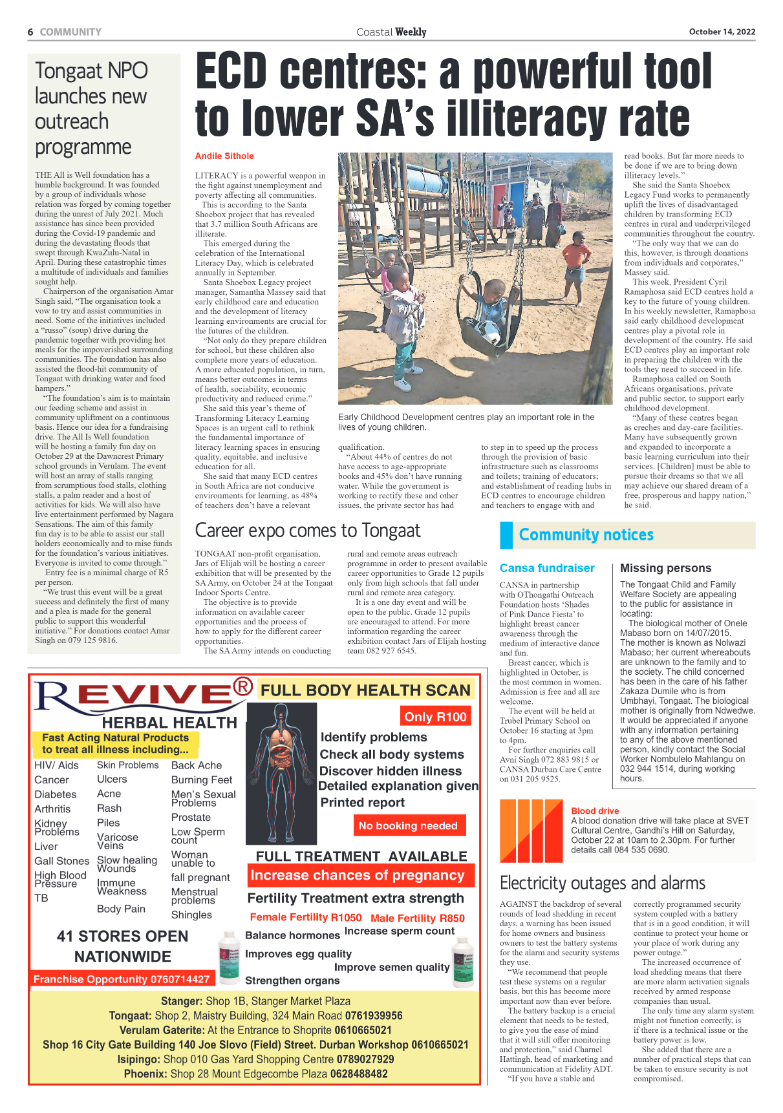 Coastal Weekly 14 October page 6