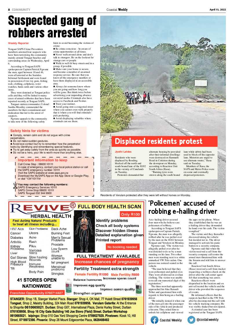Coastal Weekly 15 April 2022 page 8