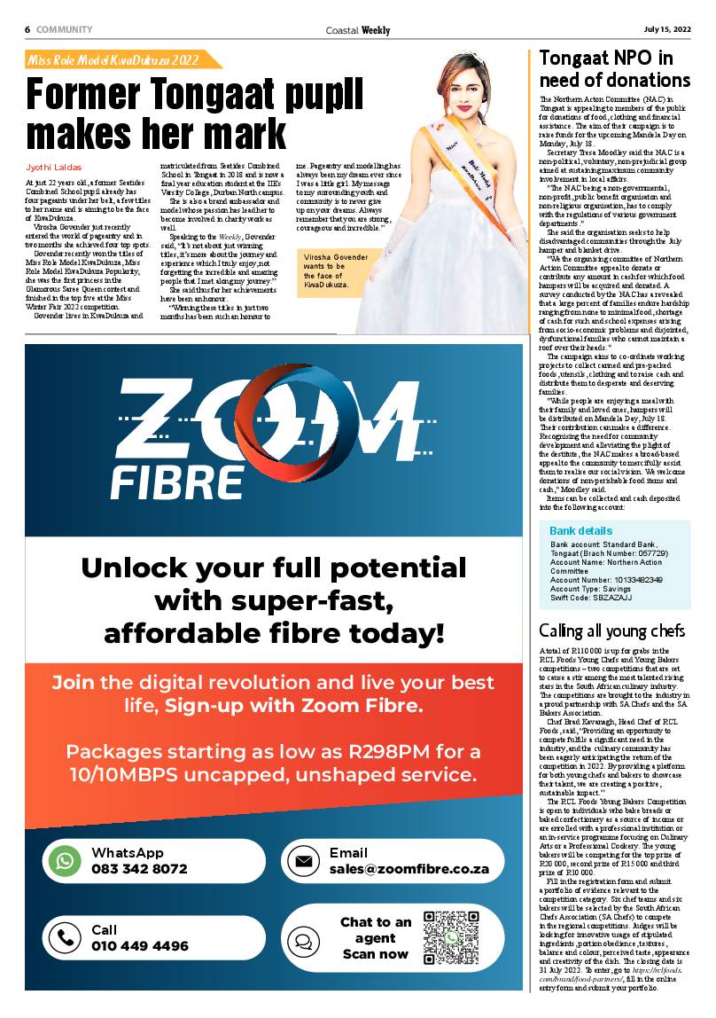 Coastal Weekly 15 July 2022 page 6