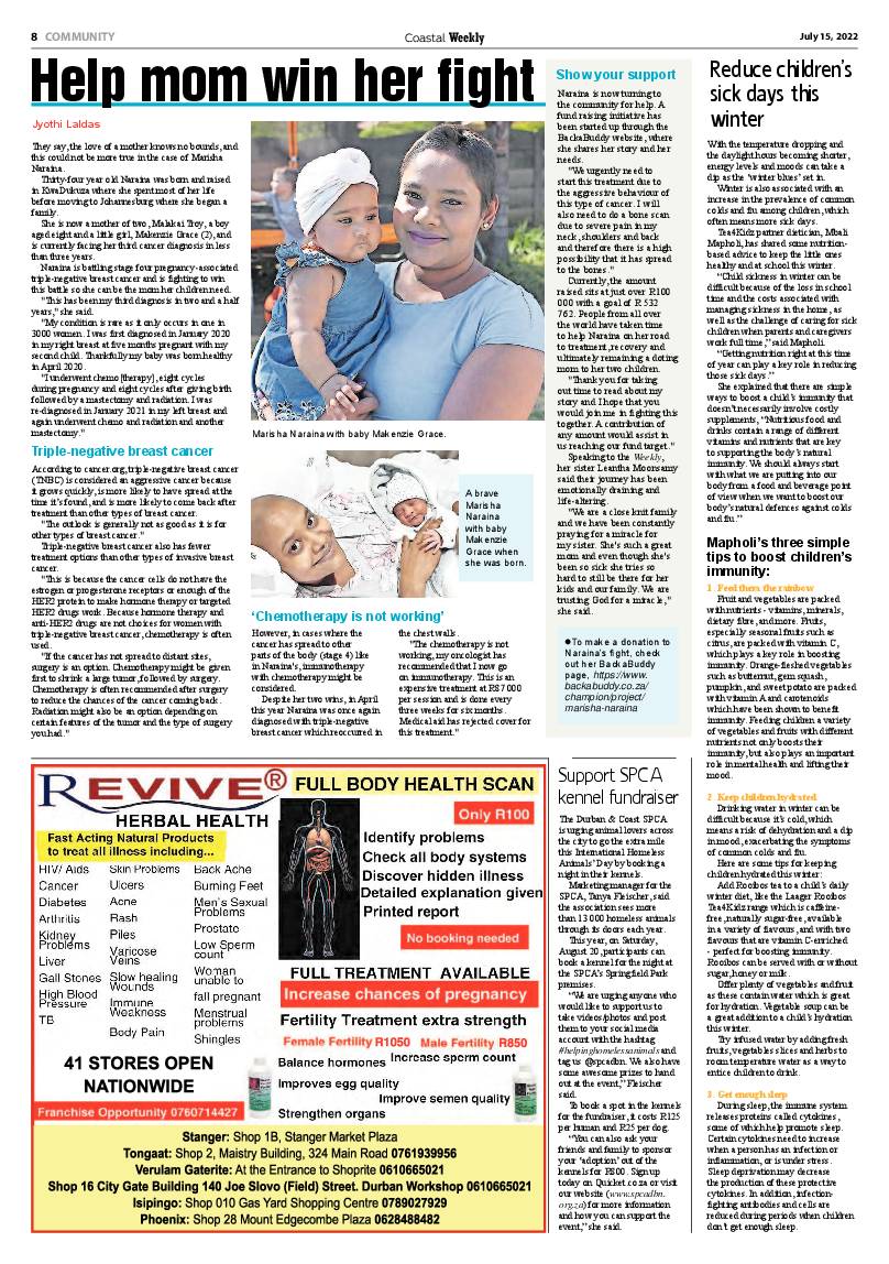 Coastal Weekly 15 July 2022 page 8