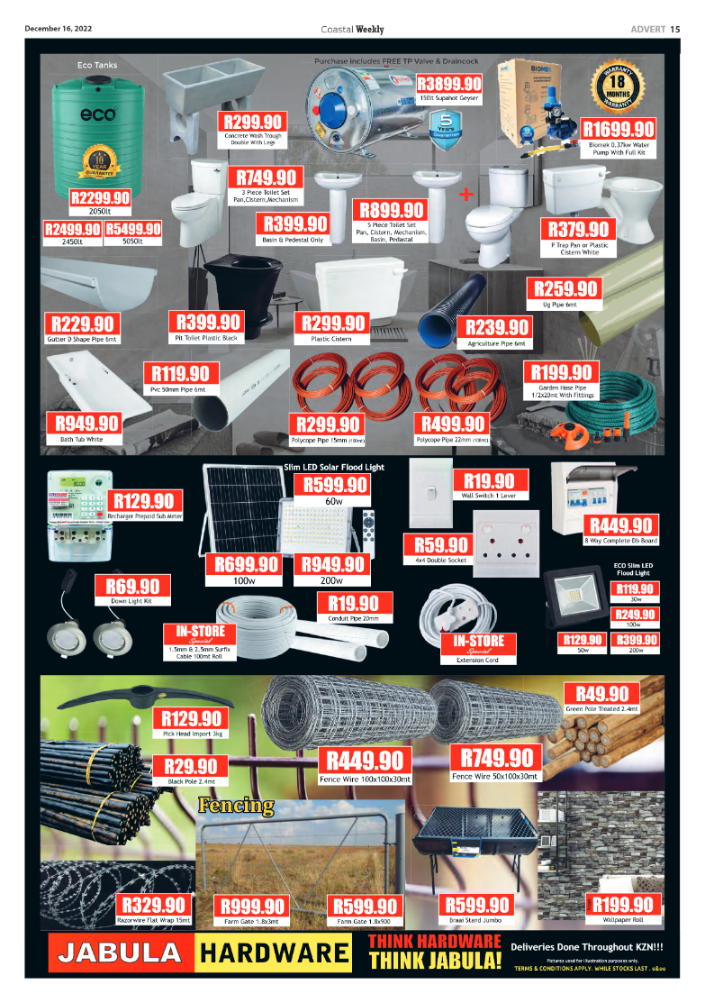 Coastal Weekly 16 December 2022 page 15