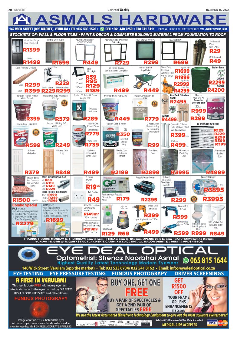 Coastal Weekly 16 December 2022 page 20