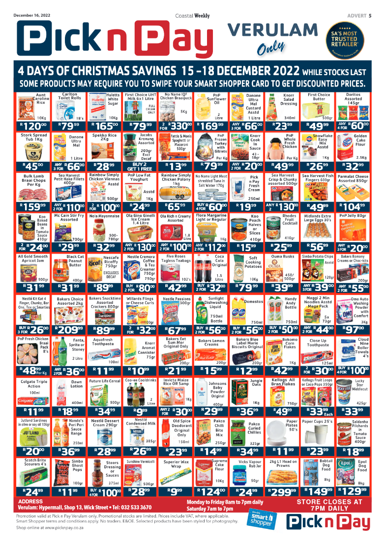 Coastal Weekly 16 December 2022 page 5