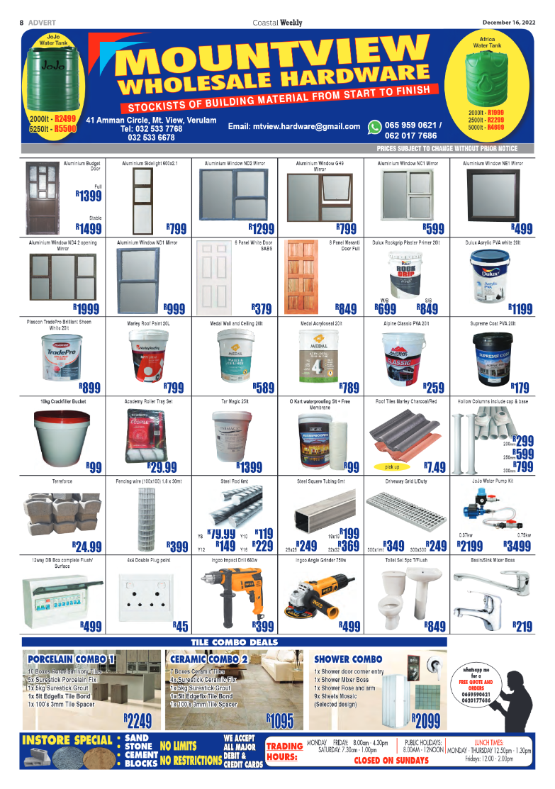 Coastal Weekly 16 December 2022 page 8