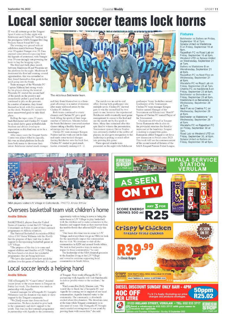 Coastal Weekly 16 September 2022 page 11