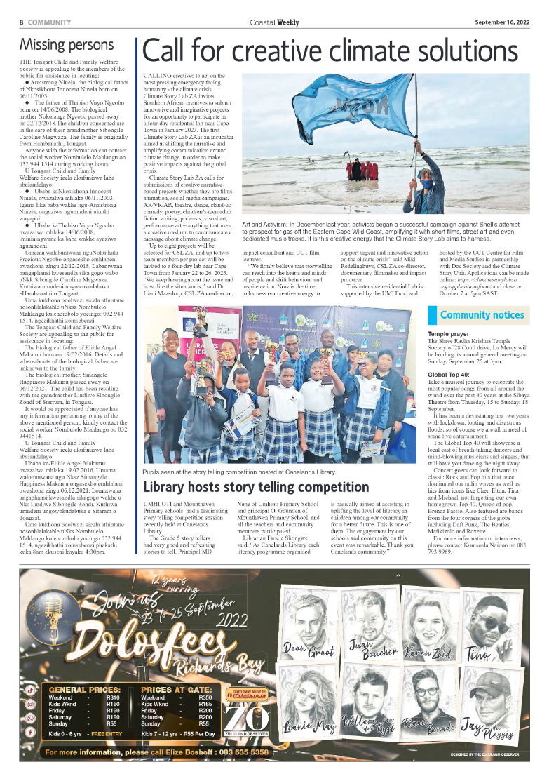 Coastal Weekly 16 September 2022 page 8