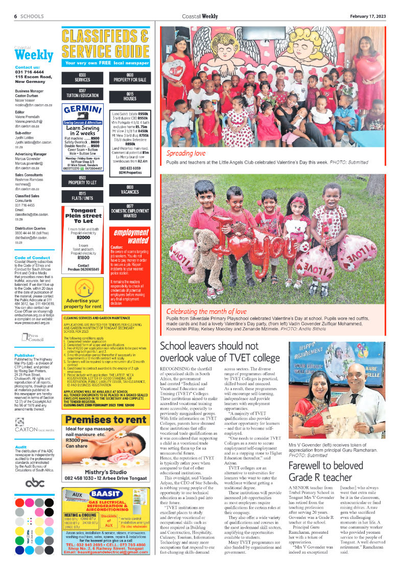 Coastal Weekly 17 February 2023 page 6