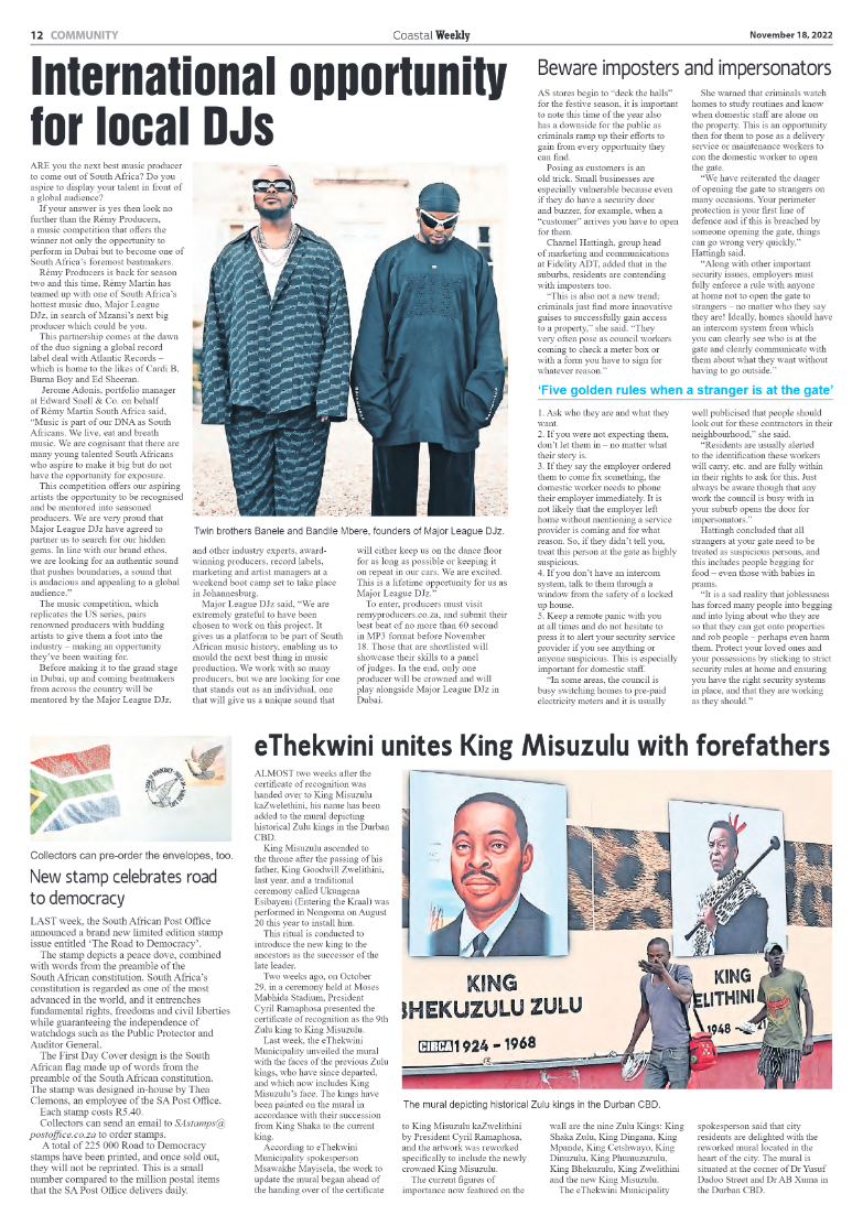 Coastal Weekly 18 November 2022 page 12