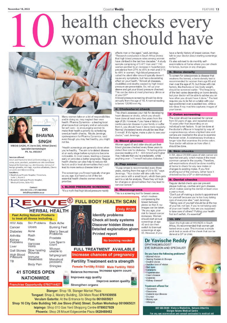 Coastal Weekly 18 November 2022 page 13