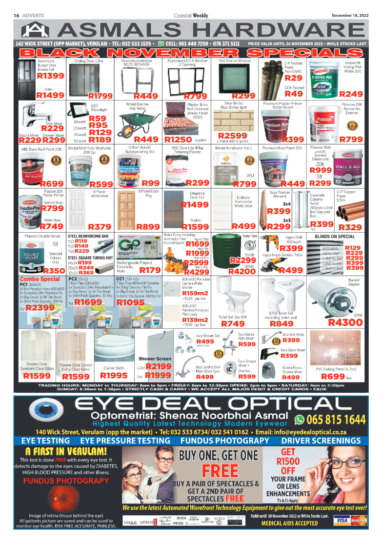 Coastal Weekly 18 November 2022 page 16