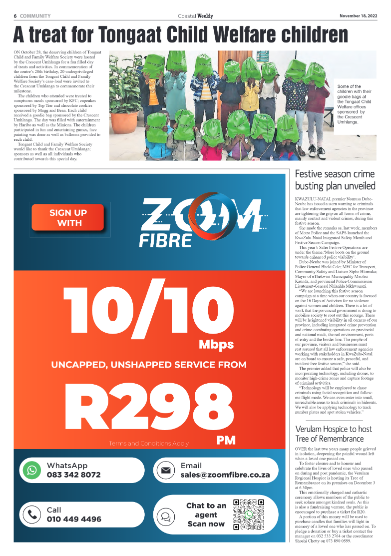 Coastal Weekly 18 November 2022 page 6