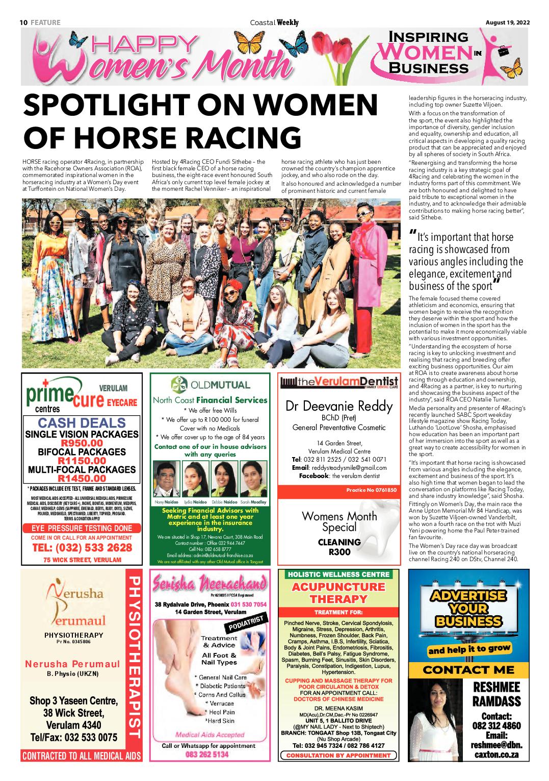 Coastal Weekly 19 August 2022 page 10