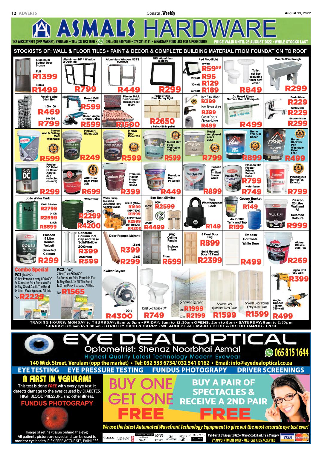 Coastal Weekly 19 August 2022 page 12