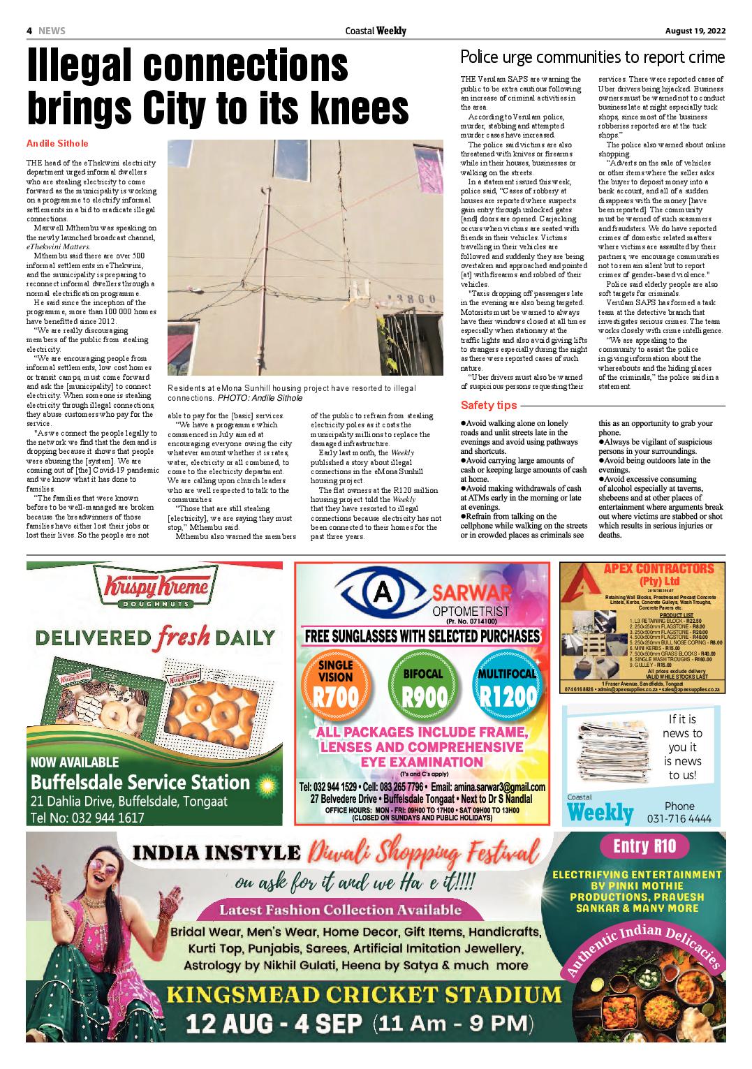 Coastal Weekly 19 August 2022 page 4