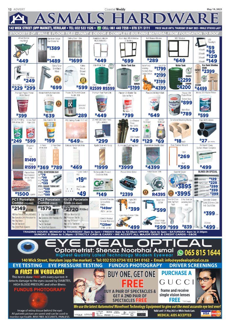 Coastal Weekly 19 May 2023 page 12