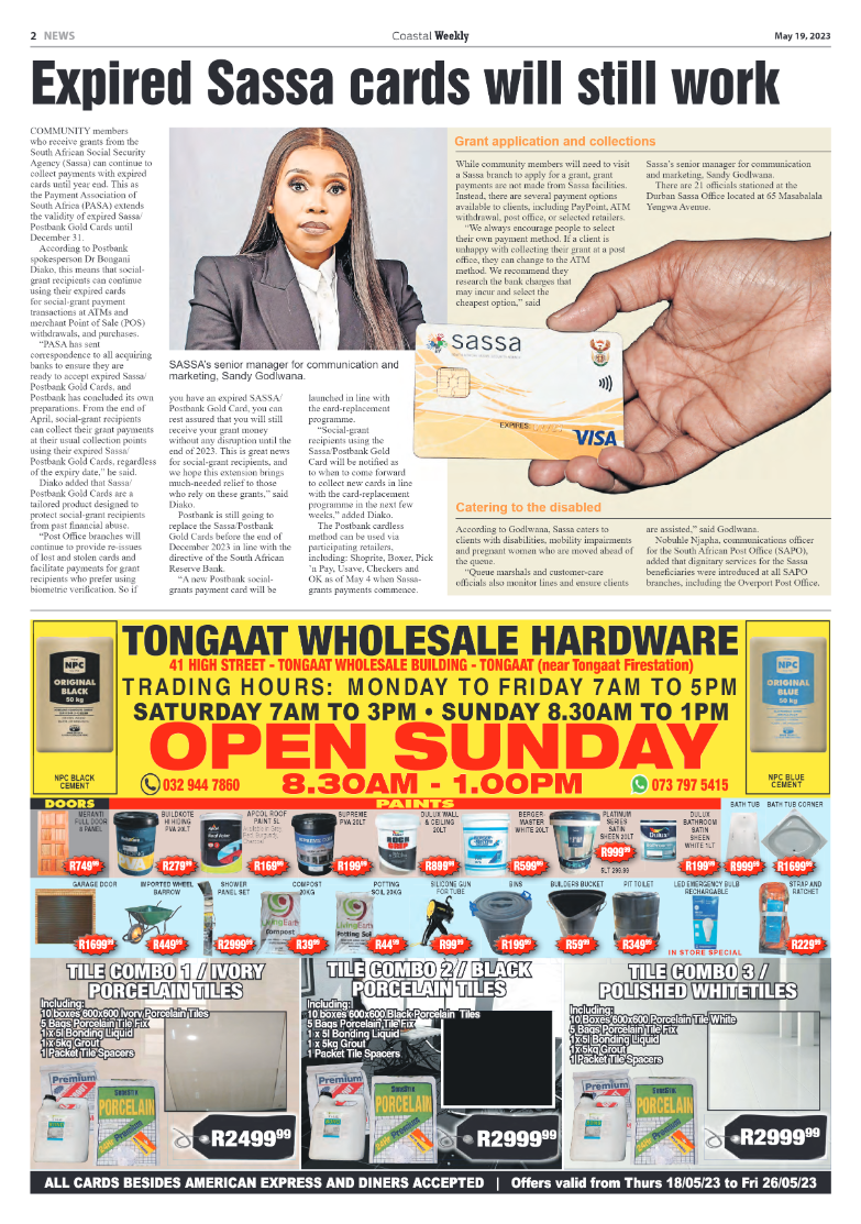 Coastal Weekly 19 May 2023 page 2