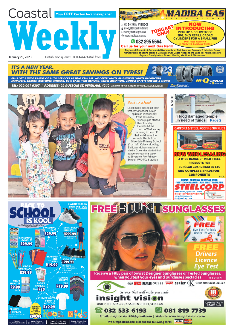Coastal Weekly 20 January 2023 page 1