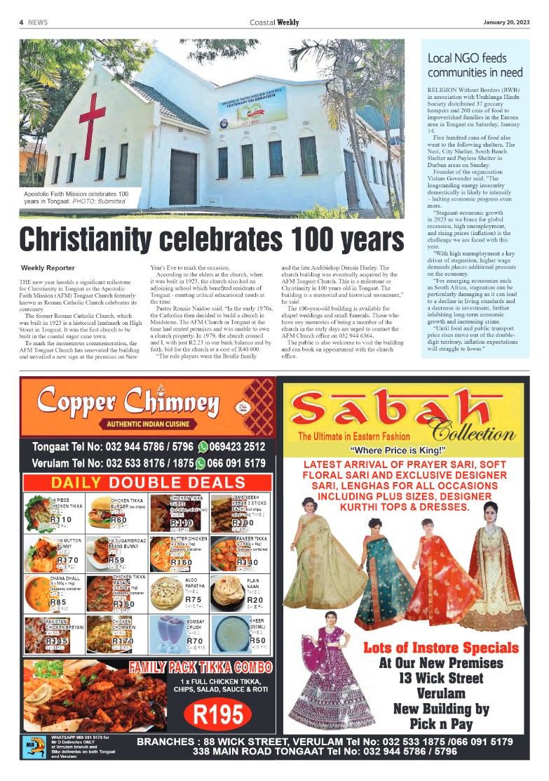 Coastal Weekly 20 January 2023 page 4