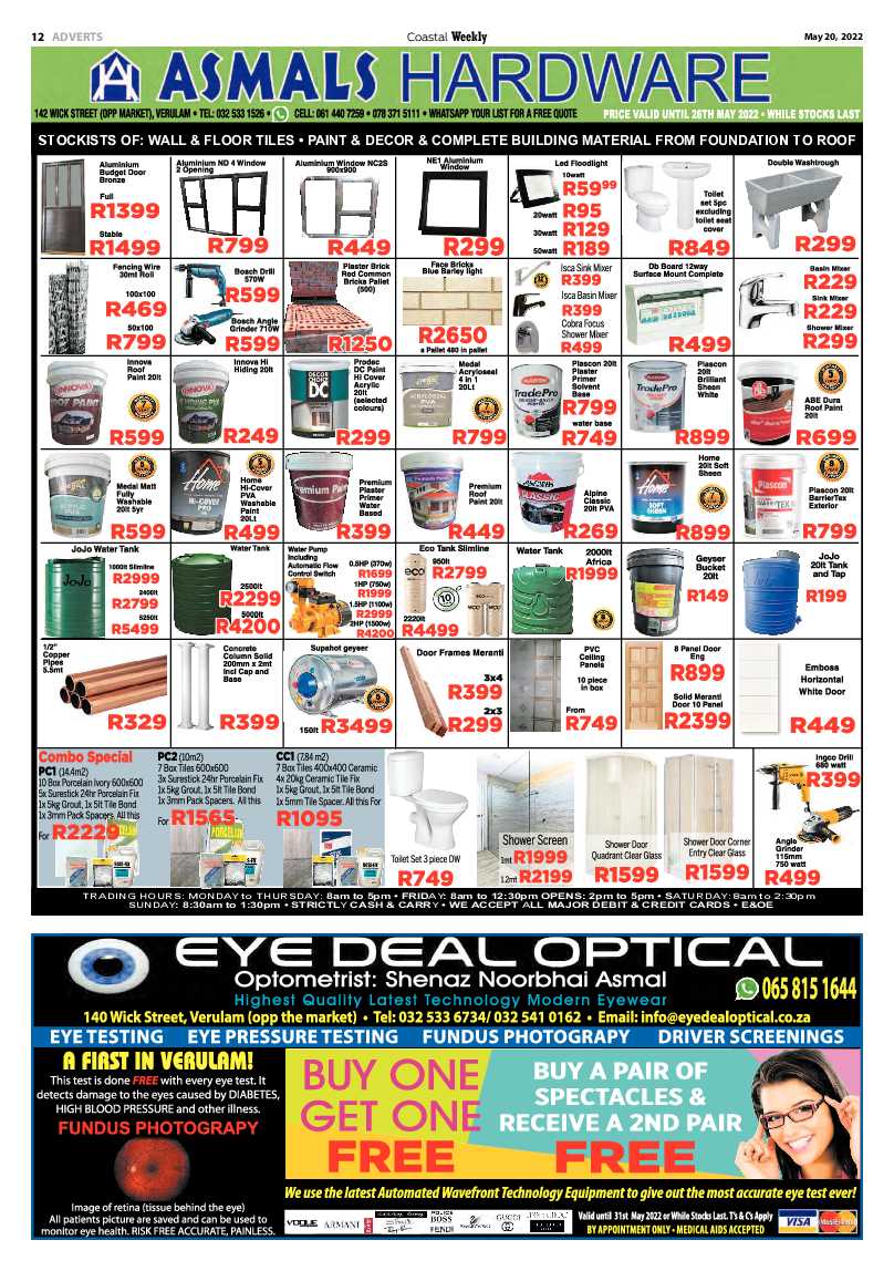 Coastal Weekly 20 May 2022 page 12