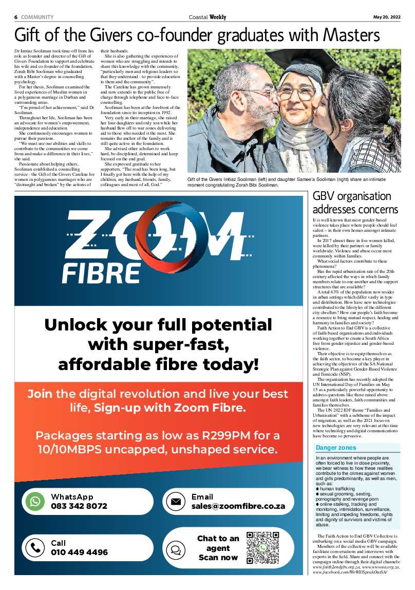 Coastal Weekly 20 May 2022 page 6