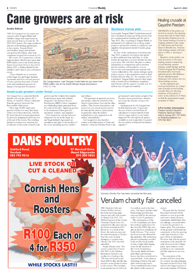 Coastal Weekly 21 April 2023 page 4