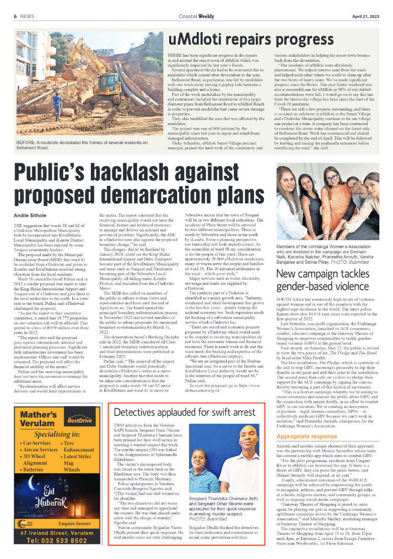 Coastal Weekly 21 April 2023 page 6