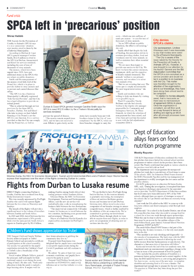Coastal Weekly 21 April 2023 page 8