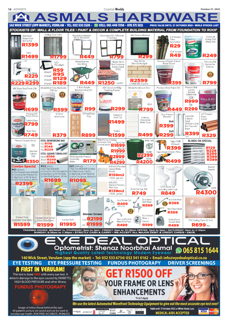 Coastal Weekly 21 October 2022 page 16
