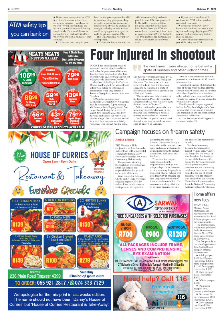 Coastal Weekly 21 October 2022 page 4