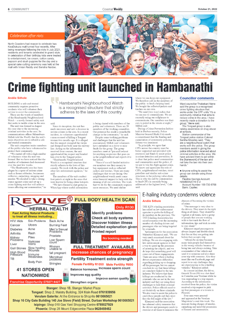 Coastal Weekly 21 October 2022 page 6