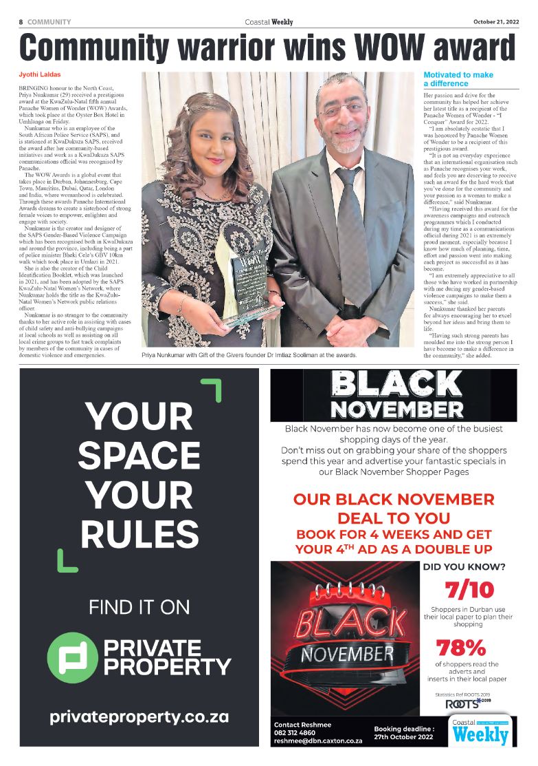 Coastal Weekly 21 October 2022 page 8