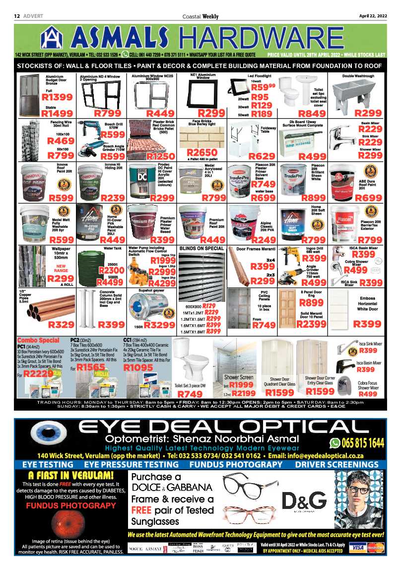 Coastal Weekly 22 April 2022 page 12