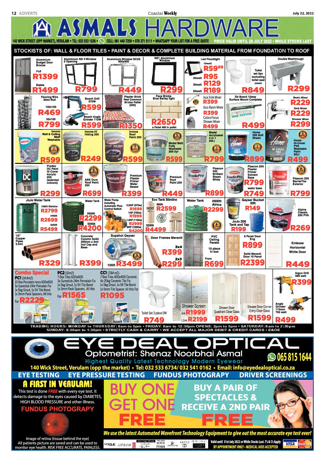Coastal Weekly 22 July 2022 page 12