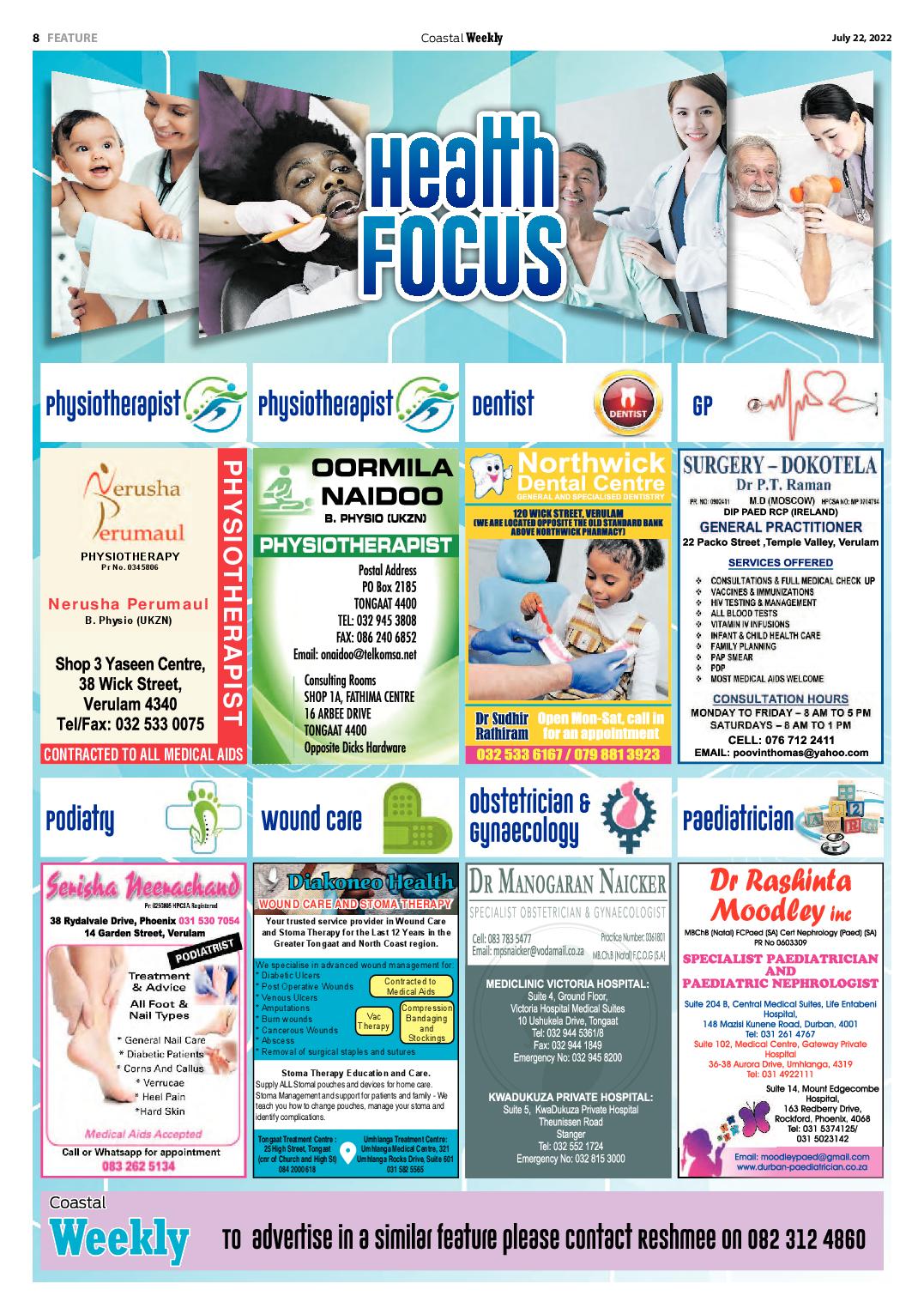Coastal Weekly 22 July 2022 page 8