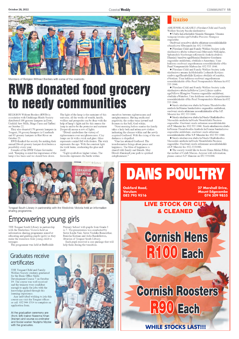Coastal Weekly 28 October 2022 page 11