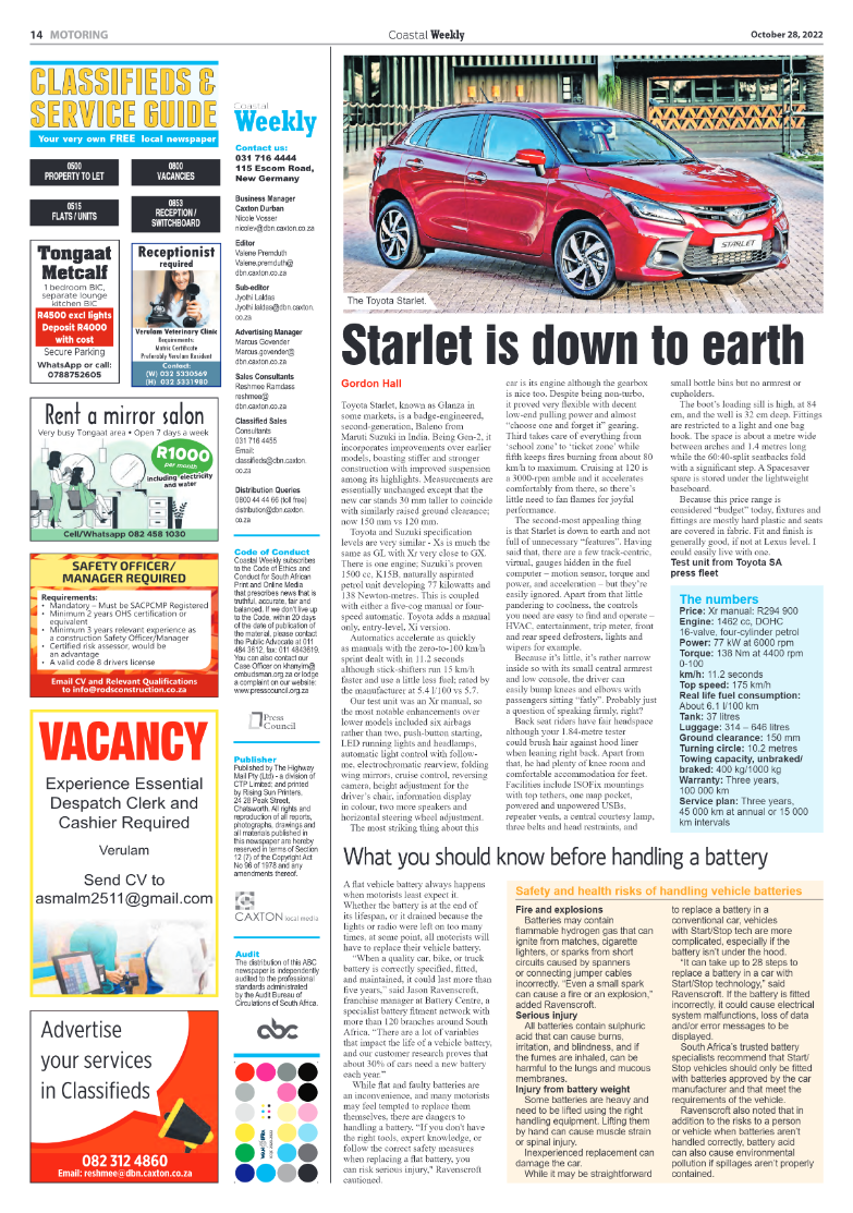 Coastal Weekly 28 October 2022 page 14