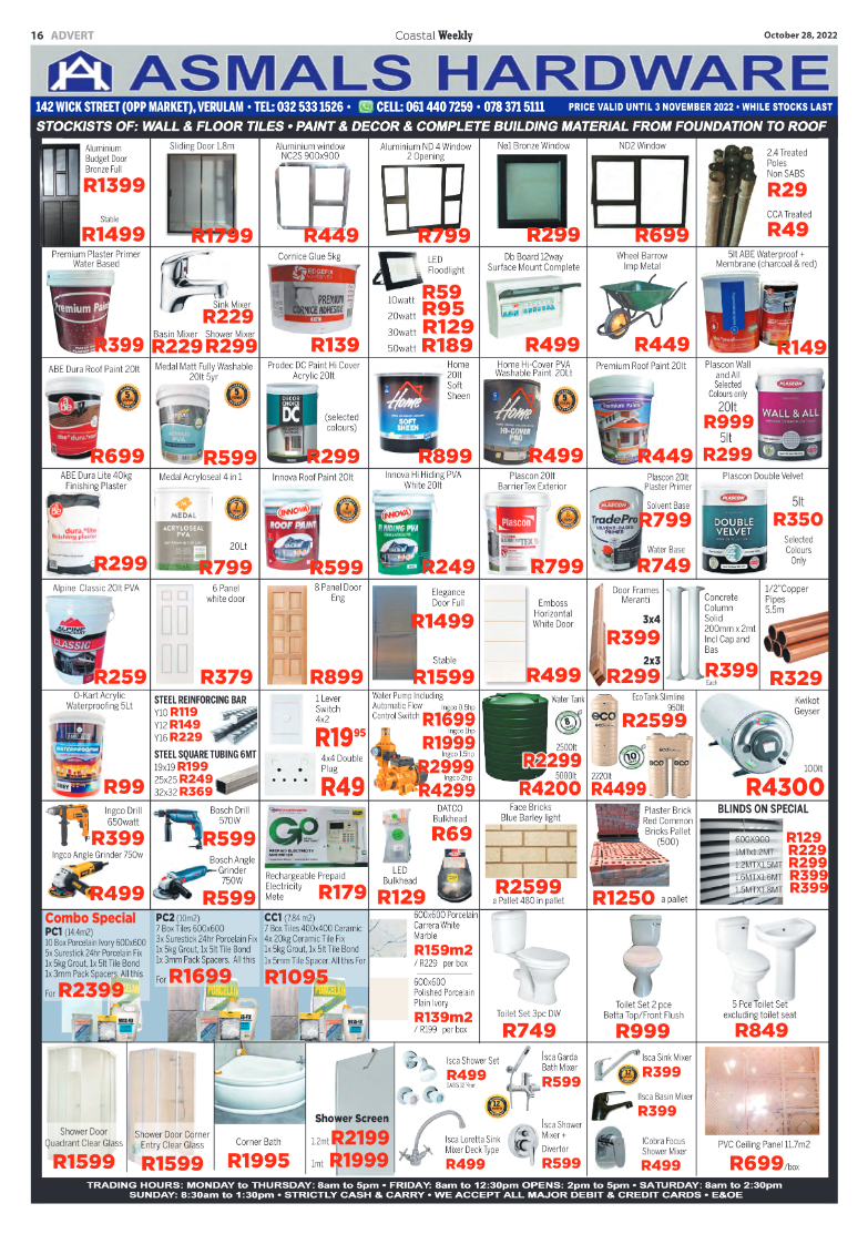 Coastal Weekly 28 October 2022 page 16