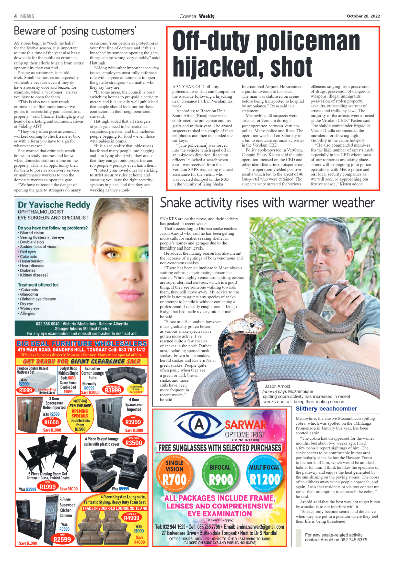 Coastal Weekly 28 October 2022 page 4