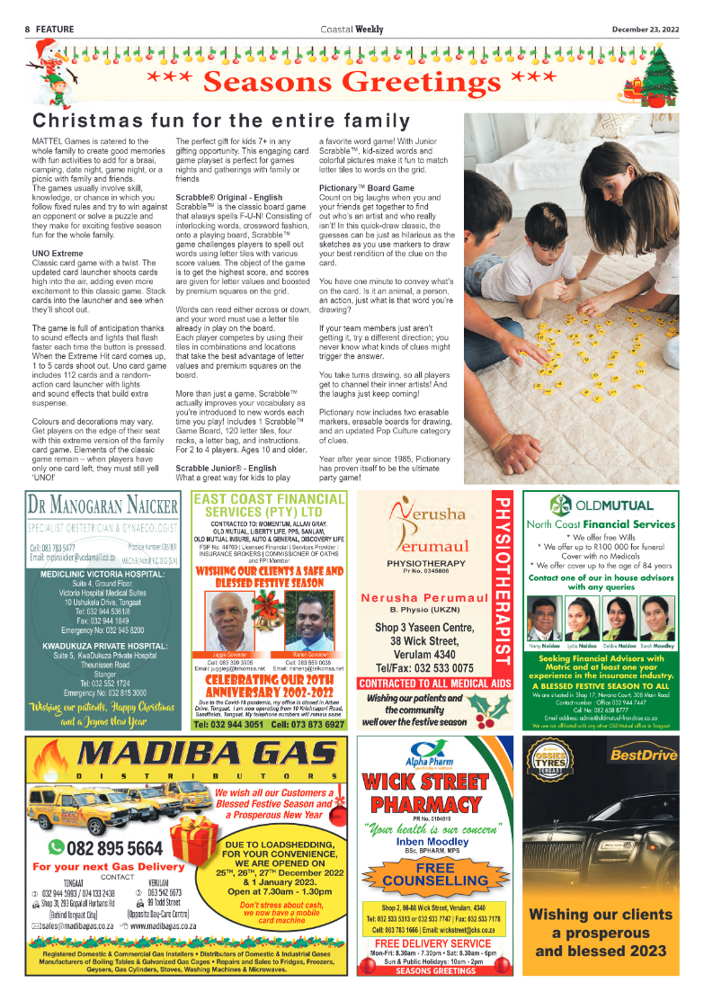 Coastal Weekly 23 December 2022 page 8