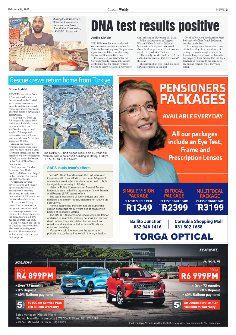 Coastal Weekly 24 February 2023 page 3