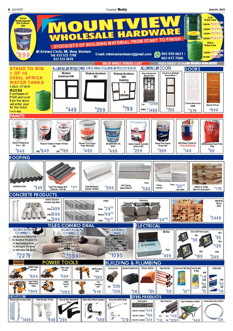 Coastal Weekly 24 June 2022 page 8