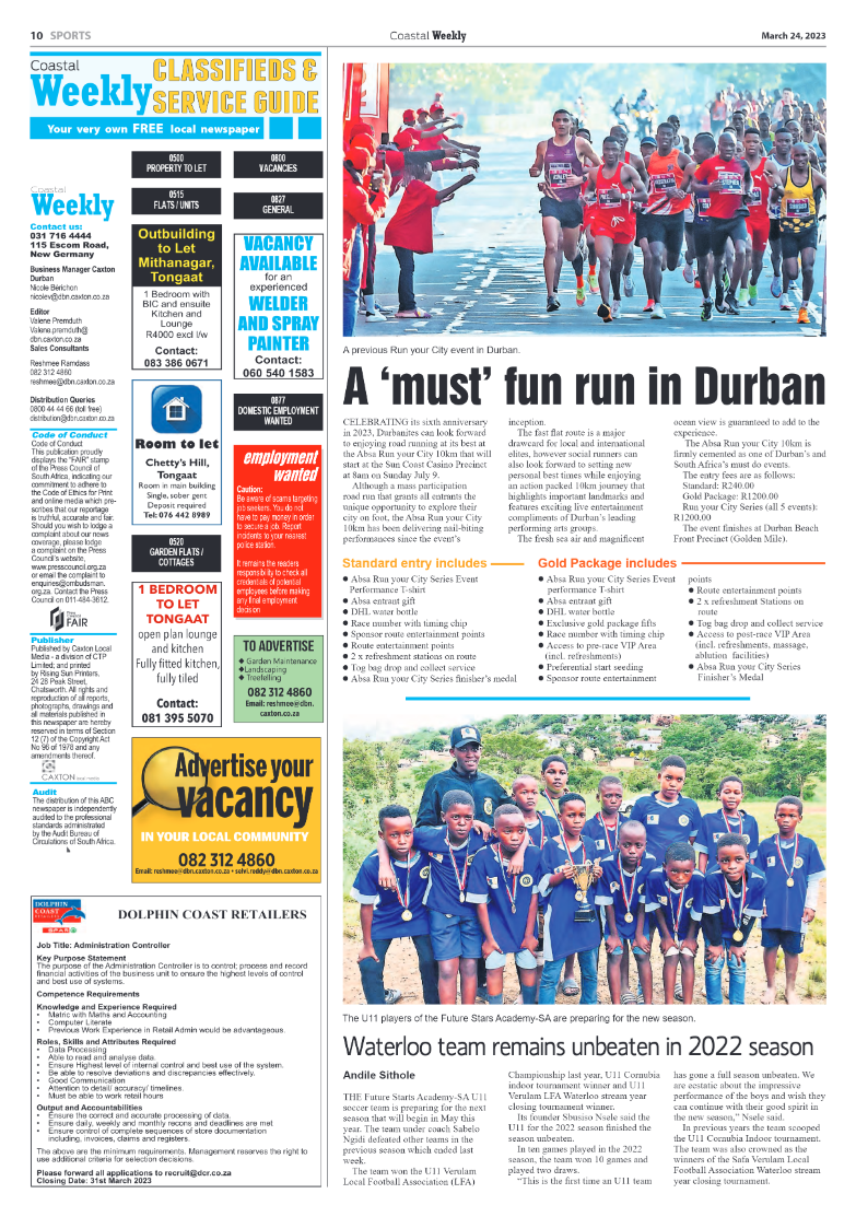 Coastal Weekly 24 March 2023 page 10