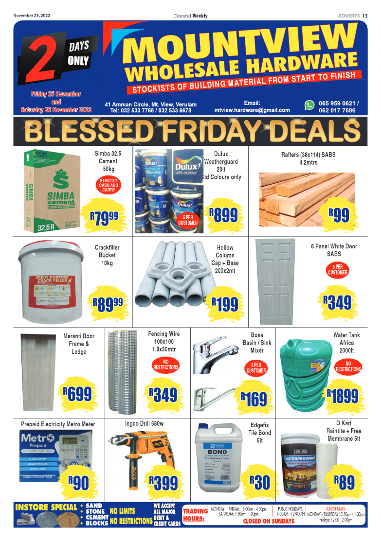 Coastal Weekly 25 November 2022 page 15